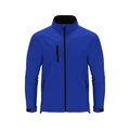 Chaqueta Soft Shell RPET impermeable Azul L