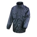 Chaqueta softshell 3 en 1 impermeable con capucha Navy M