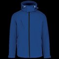 Chaqueta softshell con capucha extraíble Dark Royal Blue 3XL