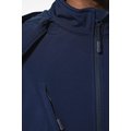 Chaqueta softshell con capucha extraíble