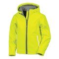 Chaqueta Softshell con capucha para niños Neon Yellow 11/12 Ans