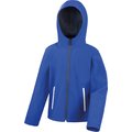 Chaqueta Softshell con capucha para niños Royal Blue / Navy 7/8 Ans