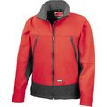 Chaqueta Softshell Cortavientos Red / Black S