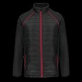 Chaqueta Softshell de dos capas unisex Black / Red 3Xl