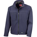 Chaqueta Softshell hombre impermeable cortavientos Navy S