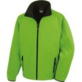 Chaqueta Softshell hombre transpirable y cortavientos Vivid Green / Black 4XL