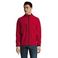 Chaqueta Softshell Impermeable Hombre Rojo Chili 4Xl