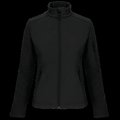 Chaqueta softshell impermeable para muer Black L