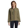 Chaqueta Softshell Impermeable Mujer 340g Army M