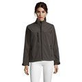 Chaqueta Softshell Impermeable Mujer 340g Gris Carbón M
