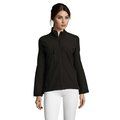 Chaqueta Softshell Impermeable Mujer 340g Negro S
