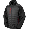Chaqueta Softshell ligera y cálida Black / Red XL