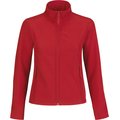 Chaqueta Softshell mujer con bolsillos Red / Warm Grey Xs