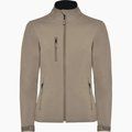 Chaqueta Softshell Mujer con Forro Polar Arena Oscuro 3Xl