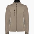 Chaqueta Softshell Mujer con Forro Polar Arena Oscuro L