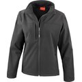 Chaqueta Softshell mujer Hidrófugo y cortavientos Black XL
