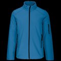 Chaqueta softshell niño impermeable Aqua Blue 10/12 Ans