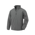 Chaqueta softshell reciclada hombre Workguard Grey L