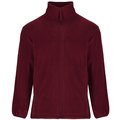 Chaqueta Sudadera Polar Cuello Alto GRANATE S
