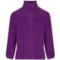 Chaqueta Sudadera Polar Cuello Alto Púrpura 4
