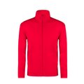Chaqueta técnica adulto con cremallera y bolsillos Roj M