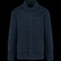 Chaqueta tejido de sarga Washed Dark Navy XL