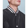 Chaqueta unisex bicolor ligeramente acolchada