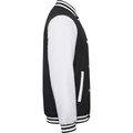Chaqueta unisex bicolor ligeramente acolchada