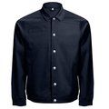 Chaqueta unisex con cierre de botones Azul Marino L