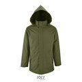 Chaqueta unisex con forro acolchado Verde Botella 3Xl
