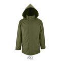 Chaqueta unisex con forro acolchado Verde Botella Xl