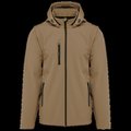 Chaquetas softshell con capucha y mangas extraíbles Unisex CAMEL XL