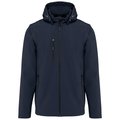 Chaquetas softshell con capucha y mangas extraíbles Unisex Navy 4XL