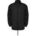 Chubasquero impermeable con capucha extraíble Negro 3Xl