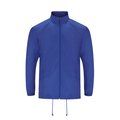 Chubasquero plegable con capucha extraíble Azul XXL