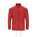 Chubasquero plegable con capucha extraíble Roj M
