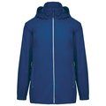 Chubasquero unisex impermeable 1500mm con capucha Dark Royal Blue M
