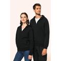 Chaqueta con cremallera y capucha