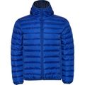 Chaqueta Acolchada Hombre con Capucha Azul Electrico 10