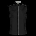 Chaleco mujer con bolsillos Black / Silver Xl