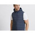 Chaleco unisex RPET con capucha y bolsillos