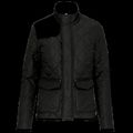 Chaqueta de rombos acolchada para hombre