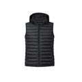 Chaleco unisex RPET con capucha y bolsillos