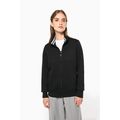 Chaqueta de felpa perchada de mujer