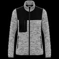 Chaqueta mujer con softshell hidrófugo Light Grey Melange / Black Xl