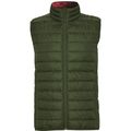 Chaleco acolchado tacto pluma Verde Militar Xl