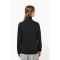 Chaqueta de felpa perchada de mujer