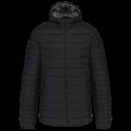 Chaqueta acolchada con capucha Black L