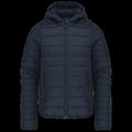Chaqueta acolchada con capucha infantil Navy 10/12 Ans