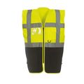 Chaleco alta visibilidad reflectante con bolsillos Hi Vis Yellow / Black M